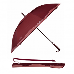 Le Gentleman Beau Nuage- parapluie long de qualité muni d'une housse absorbante brevetée